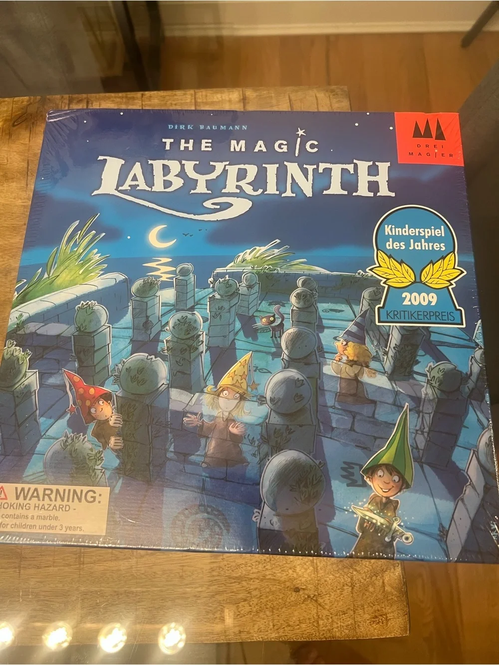 The Magic Labyrinth Board Game - Dirk Baumann 2009 New Fantasy Game